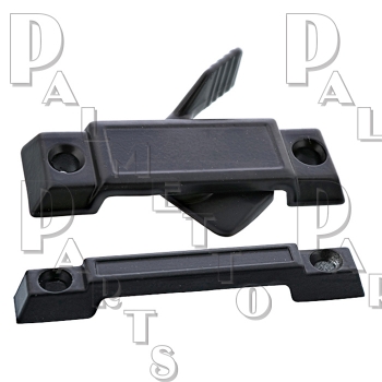 Sweep Lock &amp; Keeper -7/16&quot; Tongue Black