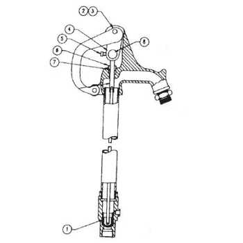 Clayton Mark 5451NL Yard Hydrant Repair Kit