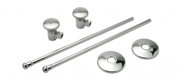 Angle Stop 1/2&quot;C x 3/8&quot;OD Kit