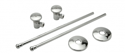 Angle Stop 1/2"C x 3/8"OD Kit