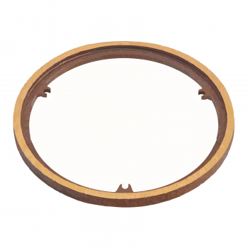 JR Smith 6" Floor Drain Grate Extension Ring with Screws<BR>Plain Brass Finish