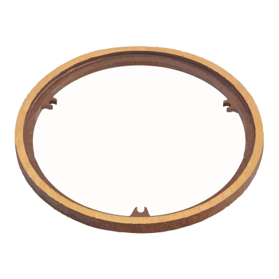 JR Smith 6" Floor Drain Grate Extension Ring with Screws<BR>Plain Brass Finish