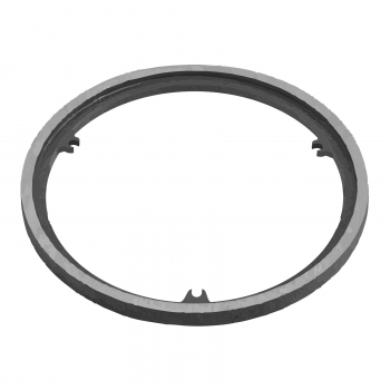 JR Smith 6" Floor Drain Grate Extension Ring with Screws<BR>Nickel Brass Finish