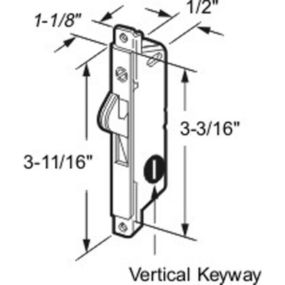 Mortise Lock -Adams Rite Square Faceplate