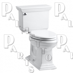 Kohler* Memoirs Classic* &amp; Stately* Toilets Models K-3542*/K-3548* with Class Five* Flapper Flush Va