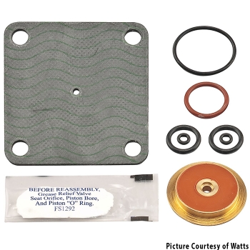Watts LF909 3/4-1IN Relief Valve Rubber Kit LF