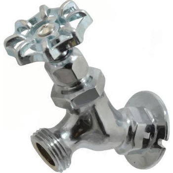 1/2&quot; FIP Commercial Sillcock -No Lead -Chrome Plated Brass