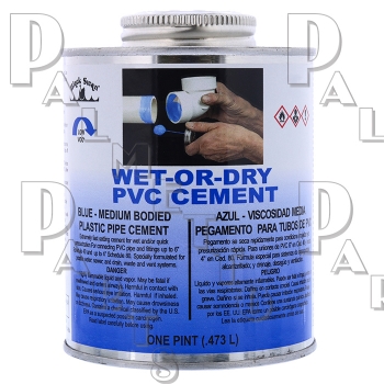 Wet/Dry PVC Glue 16oz