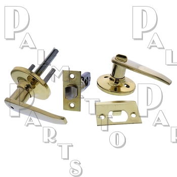 ADA Privacy Lockset -Polished Brass Finish