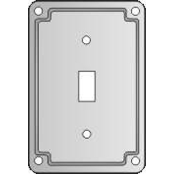 Metal Plate -Single Switch