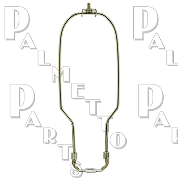 10&quot; Lamp Harp -Brass