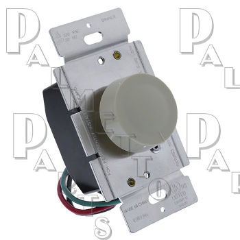 Rotary Only Dimmer Switch Ivory