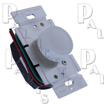 Rotary Only Dimmer Swit. White