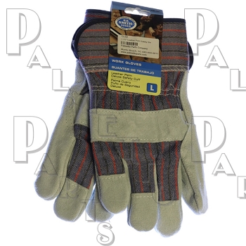 2-1/2&quot; Leather Palm Safety Gloves