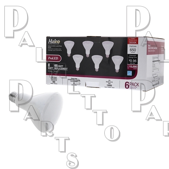 LED BR30 8W- 3000K-6-PACK dimmable- 105beam angle