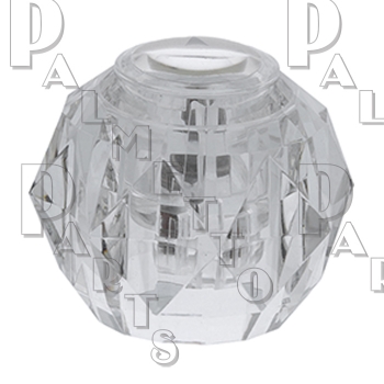 Delta Lavatory Crystal Handle
