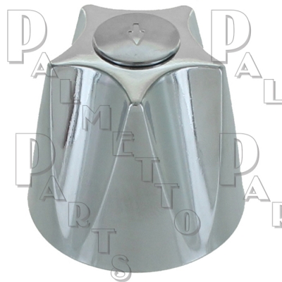 Chrome Plated Large Metal Diverter Handle -2" Tall