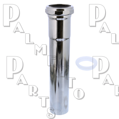 Tailpiece-Slip Joint 1-1/2"x 8" 20G CP