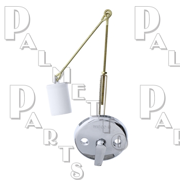 Tub Drain Linkage &amp; Faceplate Assembly -Chrome