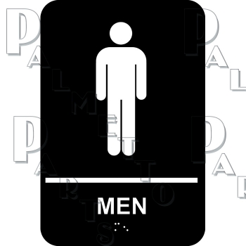 Men&#039;s Restroom Sign