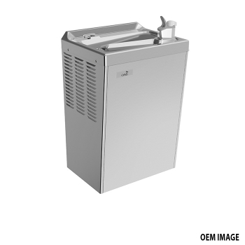 Oasis 8GPH Wall Cooler - Stainless Steel