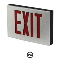 Aluminum Exit Sign 1 or 2 Face