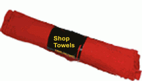 Shop Towels 12""x14"" (10 Pack)